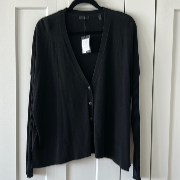 ATM cardigan NWT size Medium in black - Picture 1 of 15